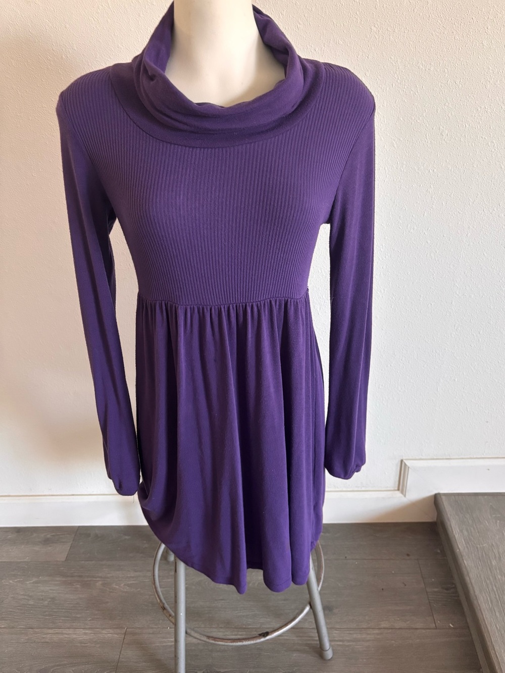 Purple Michelle Sweater Dress